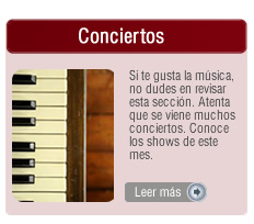 Panoramas: Conciertos
