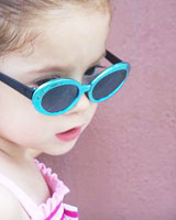 Importancia de los lentes de sol para niños
