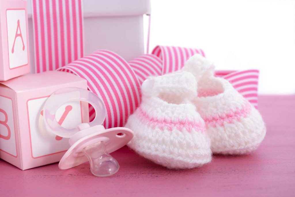 Centros de mesa para baby shower