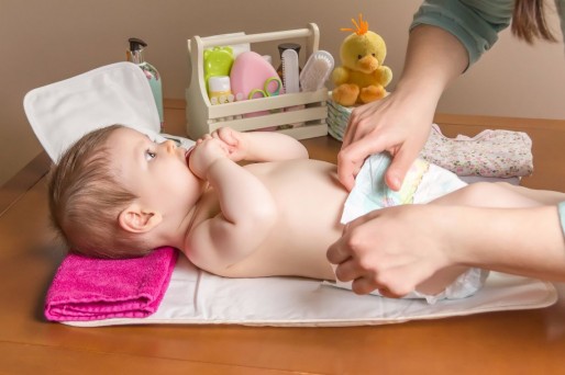 higiene genital del bebé