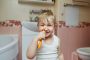 El cepillado de los dientes en niños