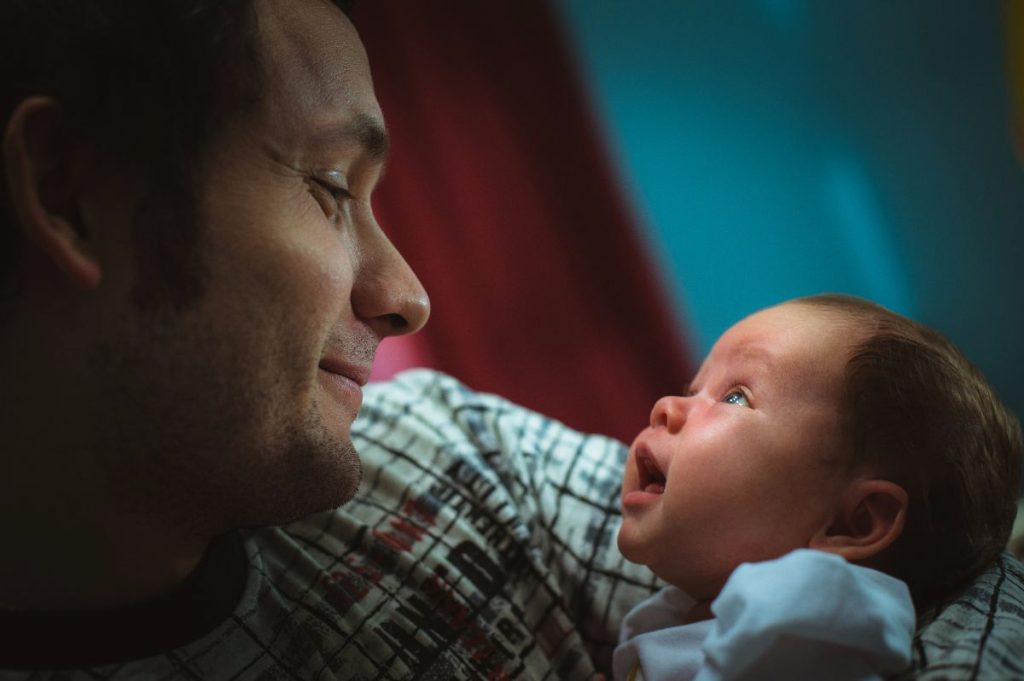 fuertes lazos afectivos entre la mamá y su hijo.