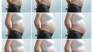 Crecimiento de la barriga durante el embarazo
