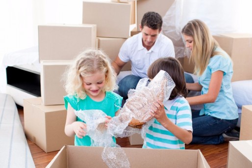 Efectos de las mudanzas en los niños