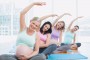 mujeres ejercitándose-¿Qué tipo de ejercicio puedo hacer durante mi embarazo?