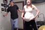 embarazada bailando