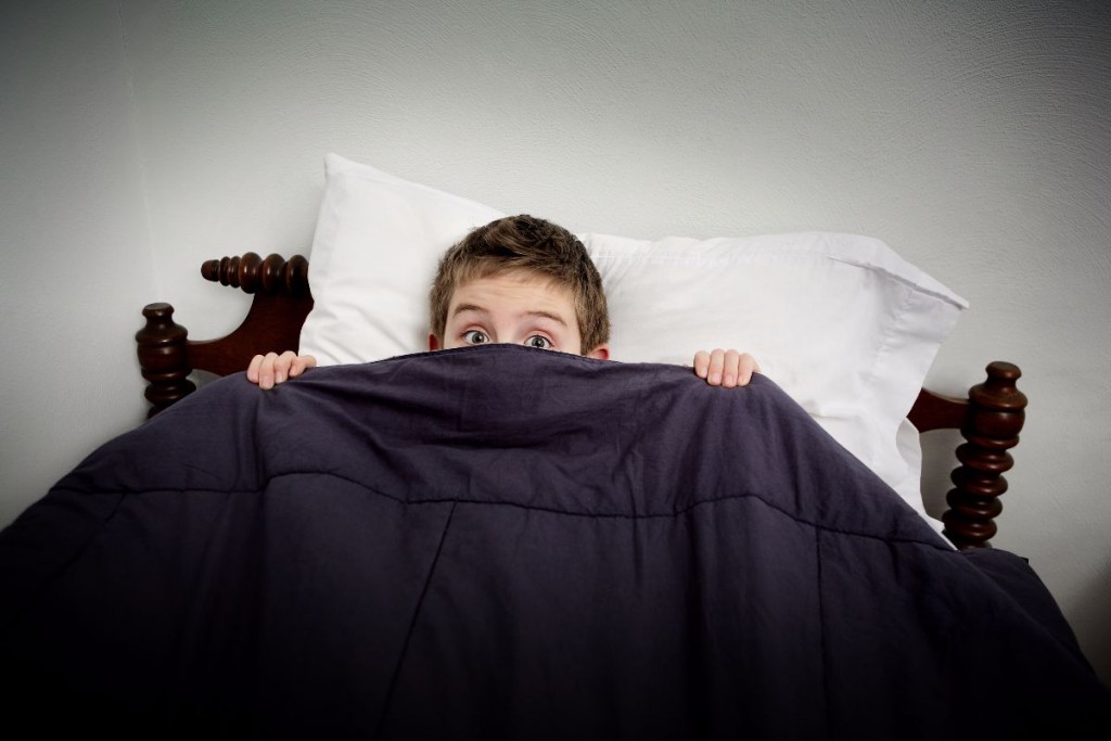 Niño cama
