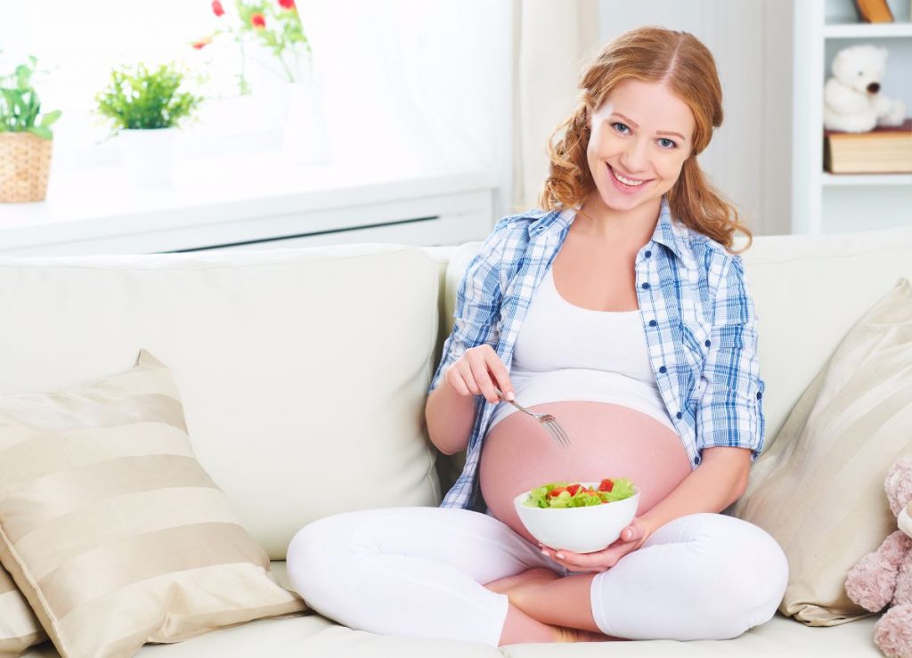 Frutas y vegetales son esenciales durante el embarazo