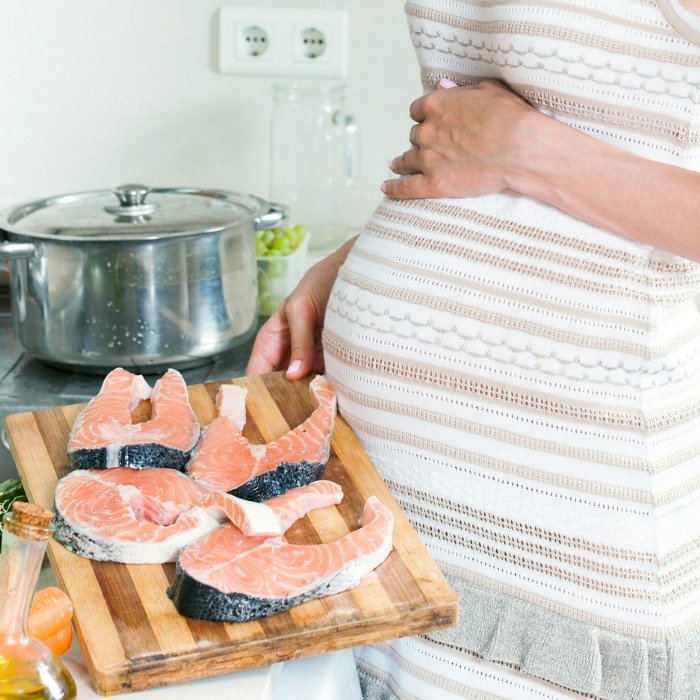Comer sushi en el embarazo