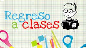 niños de vuelta a clases