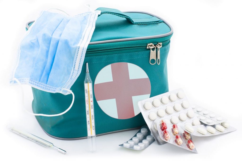 Antisépticos para curar las heridas de los niños