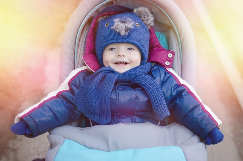 Cómo mantener al bebé caliente durante el invierno