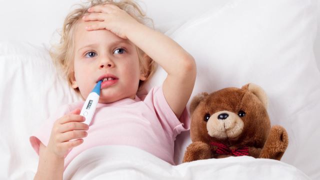 fiebre infantil