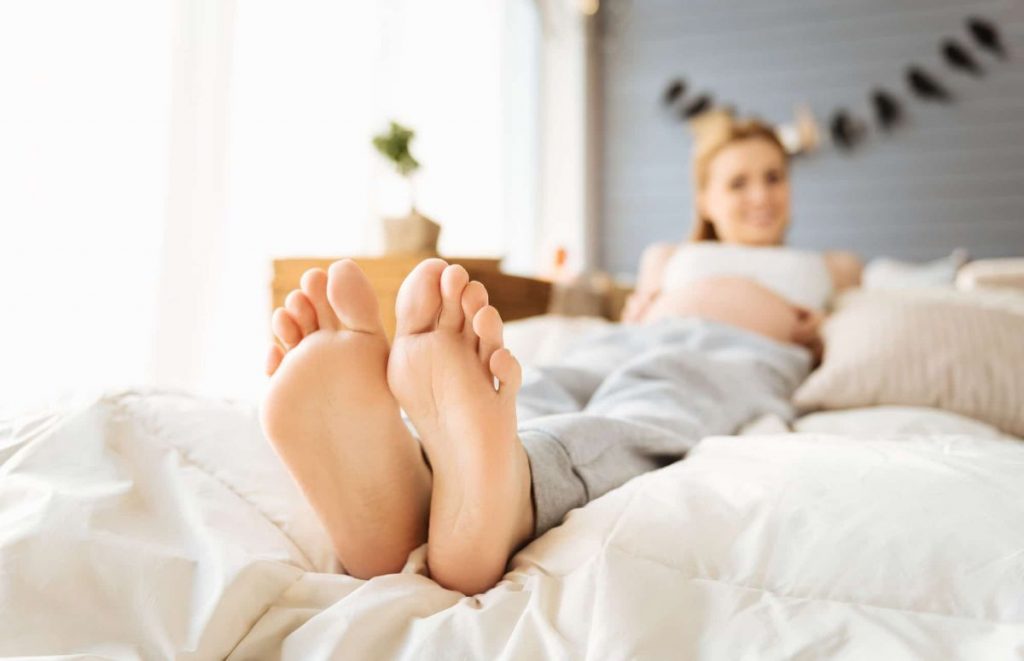 los pies crecen después del embarazo