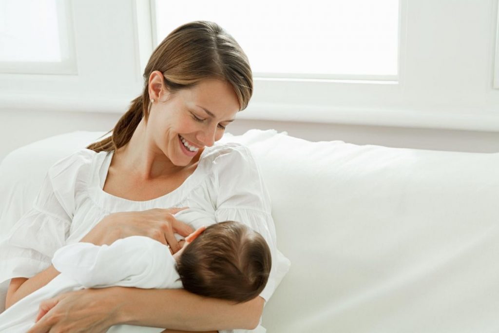 Nutrición para madres lactantes