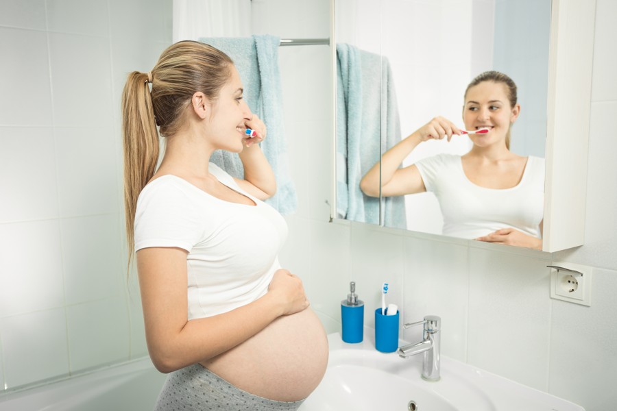 mala higiene bucal en el embarazo