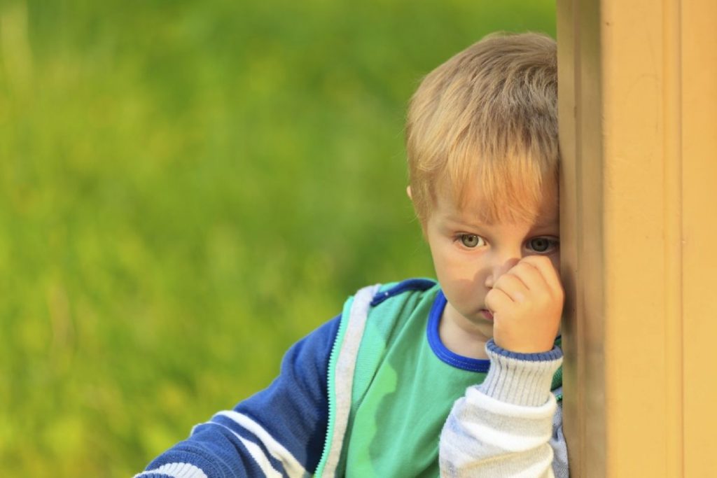 Por qué un niño es tímido