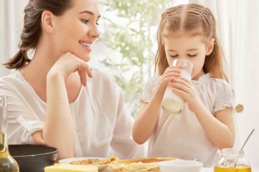 leche para niños