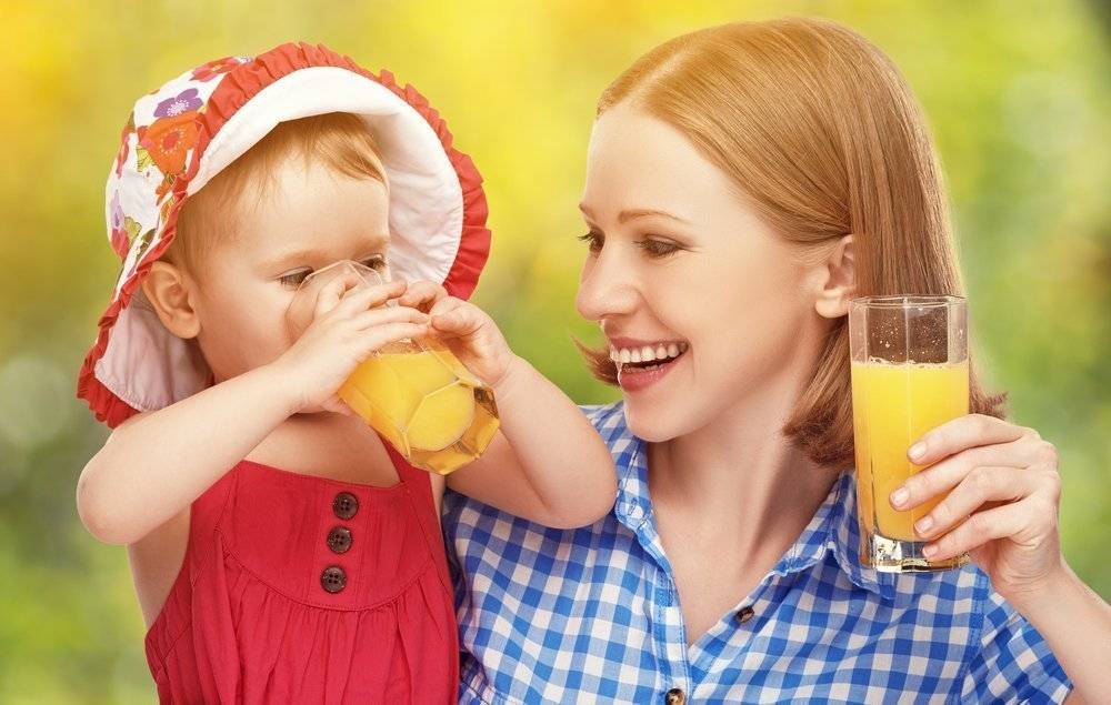 Cuándo es adecuado el jugo de frutas para los bebés