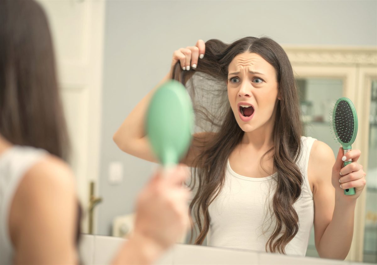 Evitando la caída del cabello después del parto