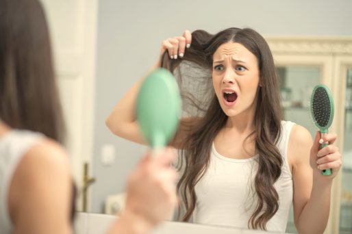 Evitando la caída del cabello después del parto