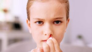 Hemorragia nasal en niños
