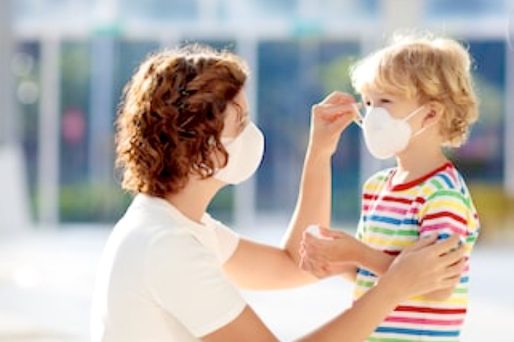 Mascarillas reutilizables para niños