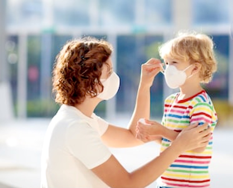 Mascarillas reutilizables para niños