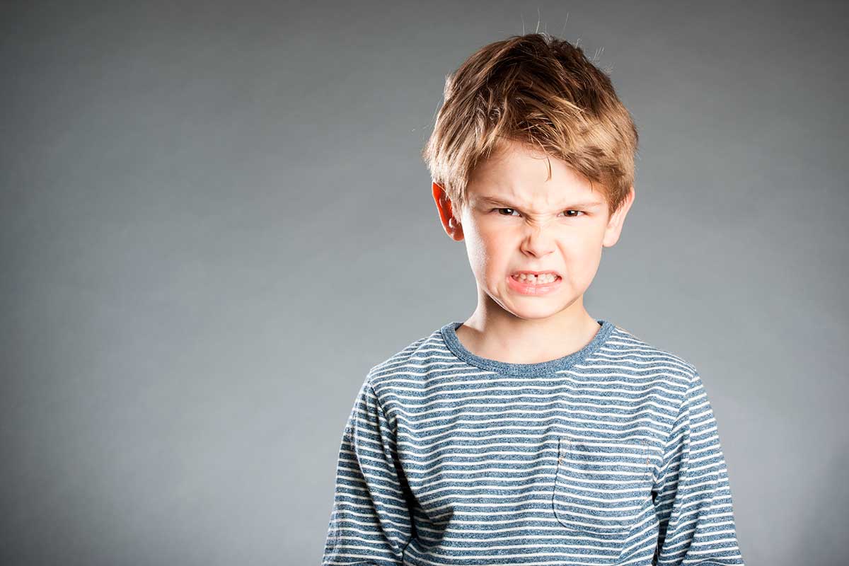 Ira en los niños de 8 a 10 años