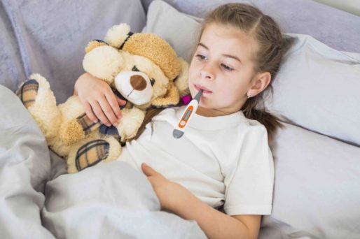 Tips para bajar la fiebre en niños