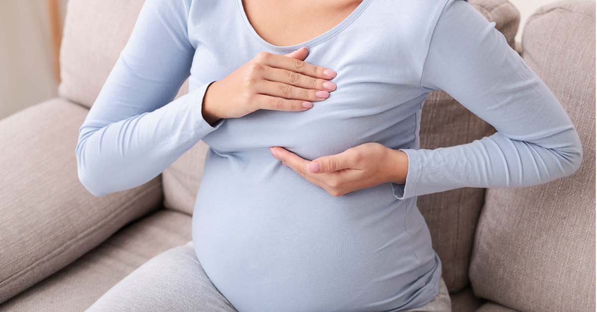 ¿Crecen los pezones en el embarazo?