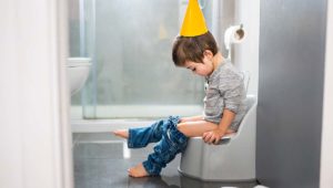 Por qué los niños tienen miedo de ir al baño