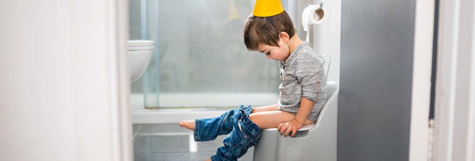 Por qué los niños tienen miedo de ir al baño