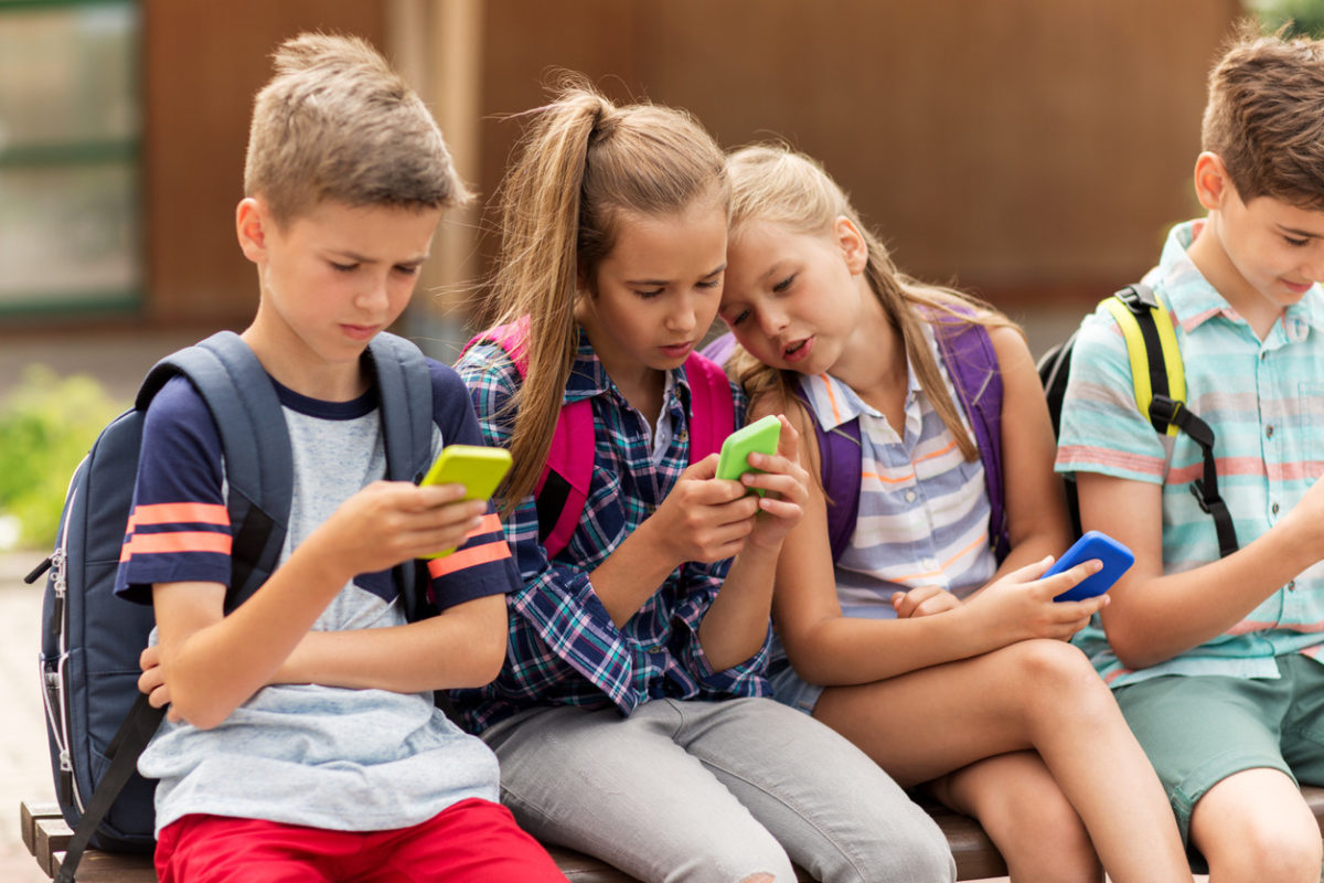 Niños adictos a la tecnología