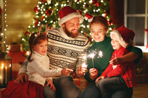 Celebrando las festividades con niños pequeños