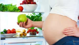 Cuidado de la alimentación durante el embarazo