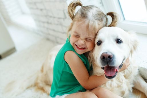 Las mascotas y los niños guardan una gran relación
