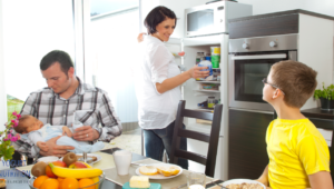 La importancia de una nutrición saludable en la familia