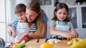 Importancia de la cocina creativa para niños